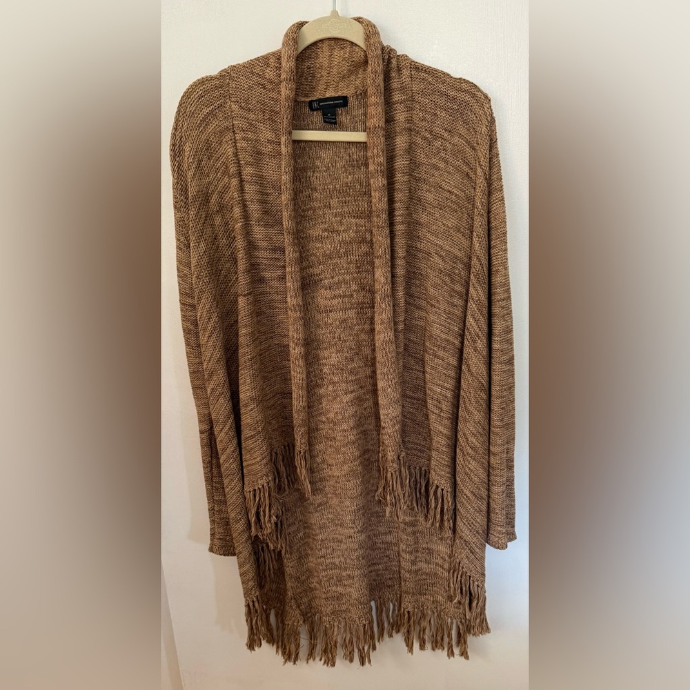 INC fringed sweater!